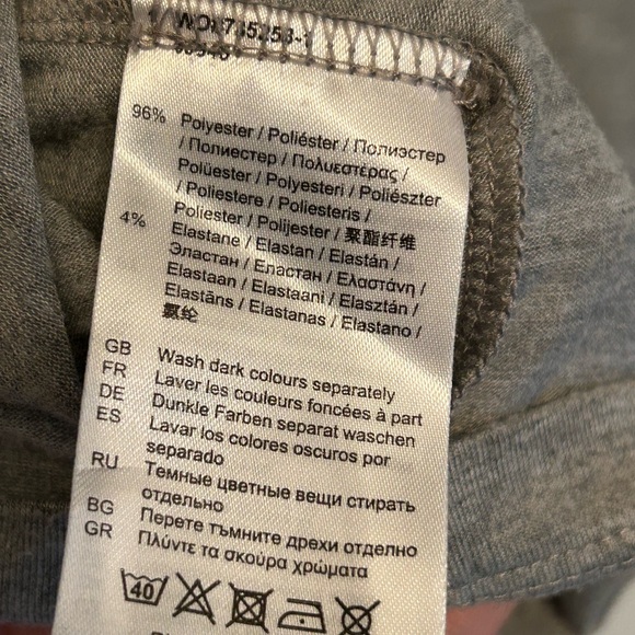 HELLY HANSEN womens size medium grey long sleeve top - Picture 6 of 6